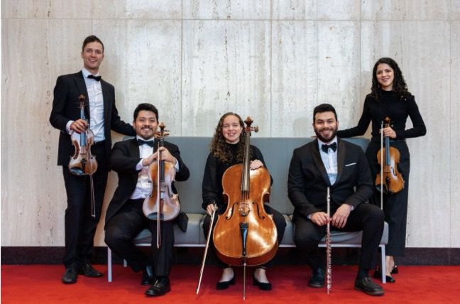 Grantees with musical instruments